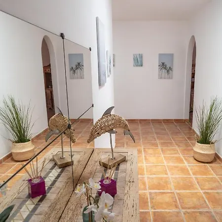 Casa Mami- A Spanish Oasis In Lajares For Families & Friends Villa